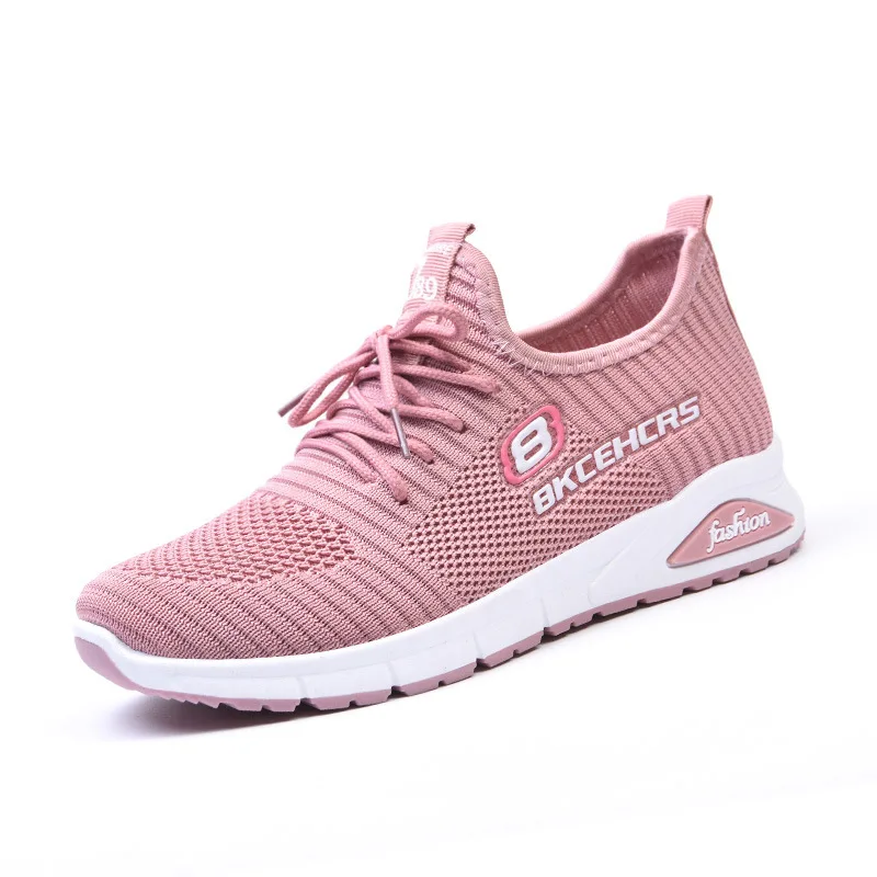 

Women Leisure Sneakers Outdoor Mesh Soft Bottom Sport Shoes Vintage Solid Slip on Breathable Shoes Sneakers Women Zapatos Mujer