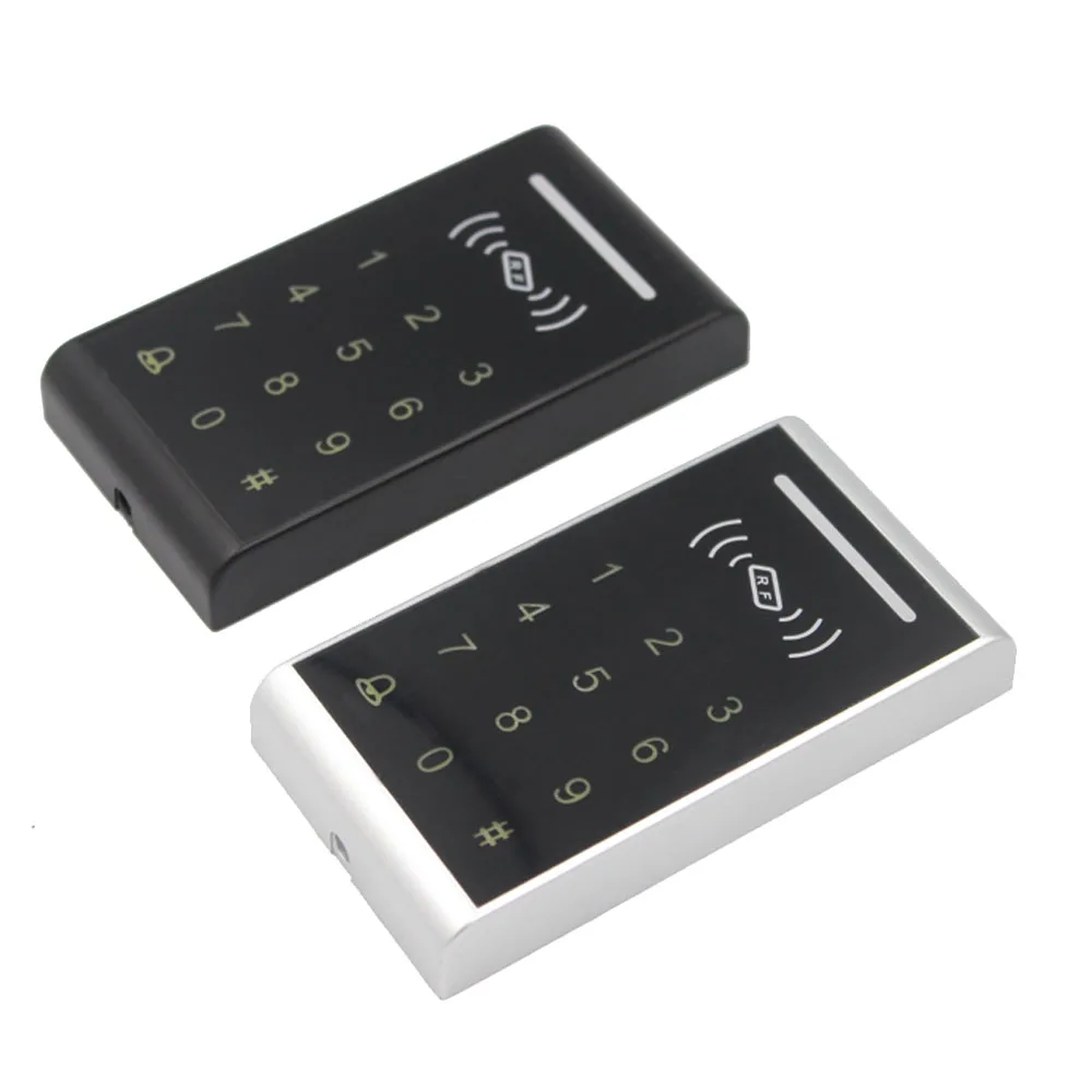 

RFID Card Backlight Touch Access Control Keypad 125khz Card Opener 26 Reader System Wiegand Output Door Card Lock Reader