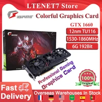 colorful graphics card igame geforce gtx 1660 ultra 6g gddr6 video card computer gaming video graphics card brand new un locked