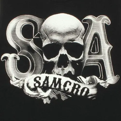 

Sons of Anarchy SOA Skull Muscle TV Series Black Men's T-Shirt Summer Cotton Short Sleeve O-Neck Unisex T Shirt New S-3XL