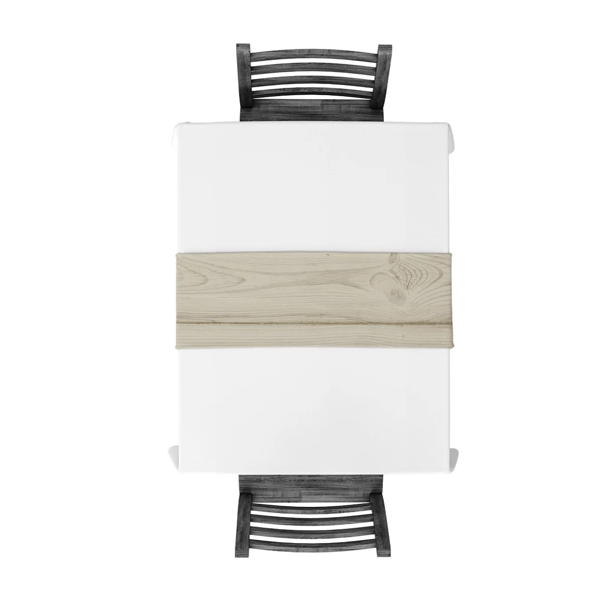 Простая деревянная доска иллюстрация скатерть с естественной текстурой