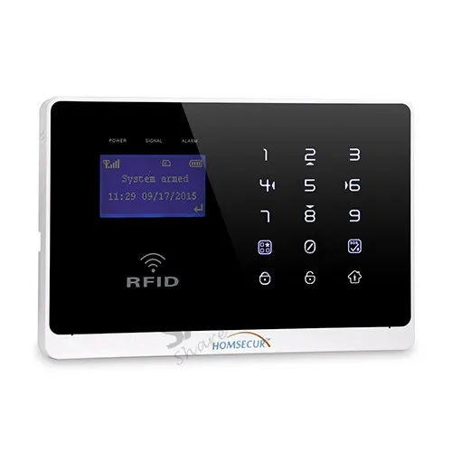 HOMSECUR App управляемый беспроводной и проводной GSM домашняя система охранной