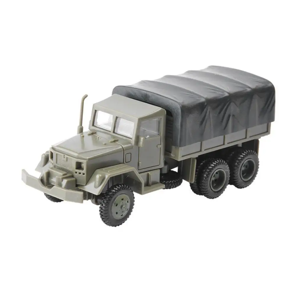 

1:72 M35 военный грузовик 4D модель сборки Игрушка имитация сцены военные игрушки автомобиль сборка O6R8 дисплей DIY Дети B9X4