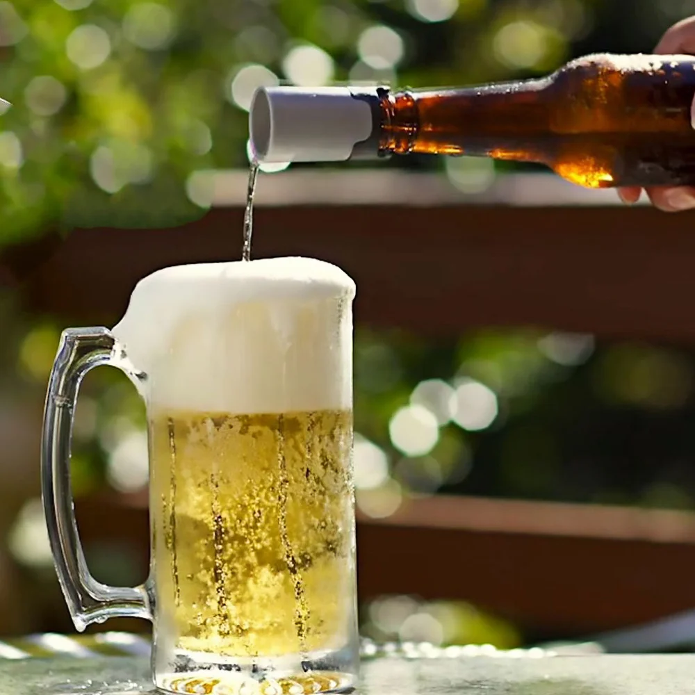 

2pcs Beer Foamer Beer Maker Quick Foaming Device Bar Pub Tools