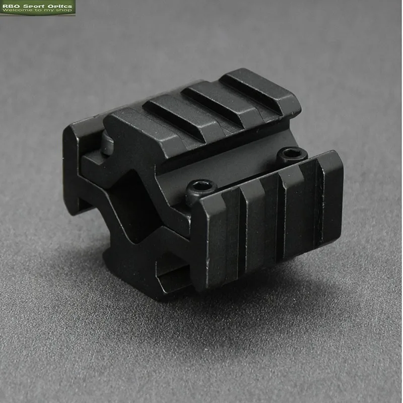 20 мм рельсовое Крепление Адаптер Винтовки Пикатинни 4 стороны Вивер баррель