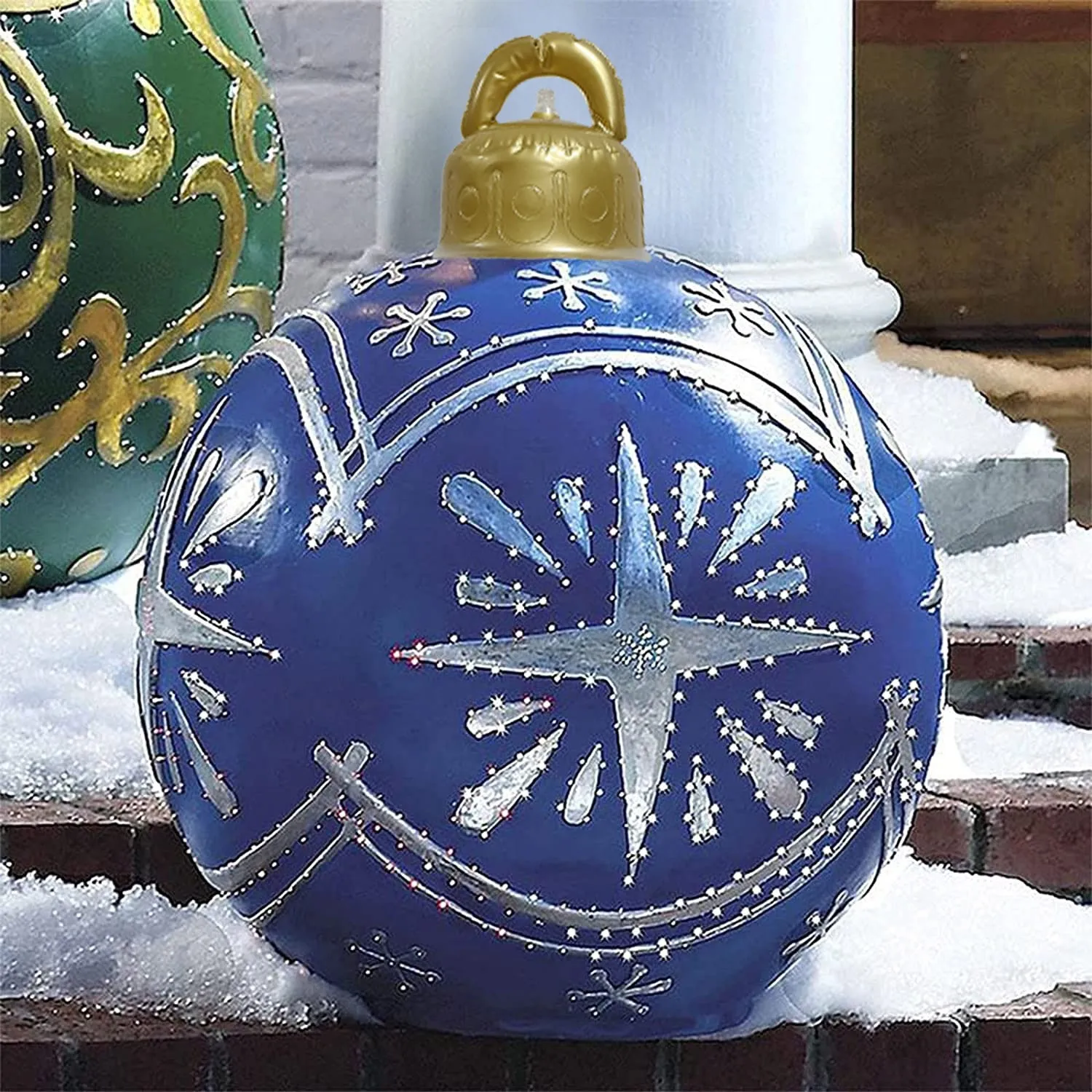 

Рождественские шары, украшение для наружной атмосферы, искусственный ПВХ, домашний Рождественский подарок, новинка 2022