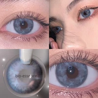 bio essence 1 pair color contact lenses for eyes butterfly lenses makeup accessories blue lenses pink eye lenses fashion lenses