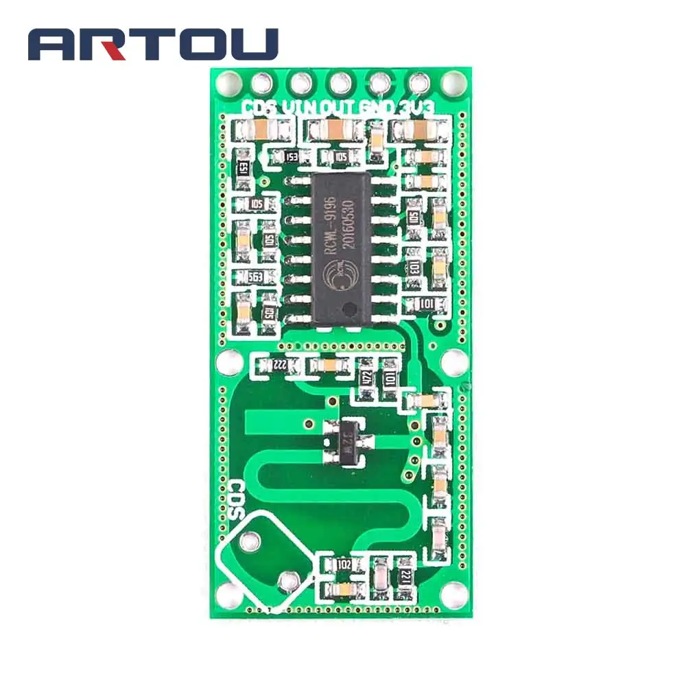 RCWL-0516 модуль СВЧ-радарного датчика индукционный датчик умный переключения для
