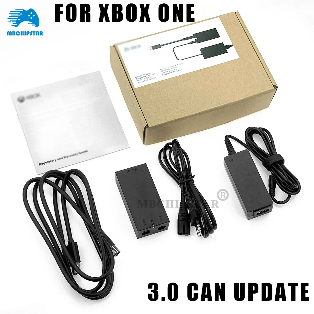 New Kinect Adapter For Xbox One For XBOX ONE S Kinect 2.0 / 3.0 Adaptor EU / US Plug USB AC Adapter Power Supply For XBOX ONE X