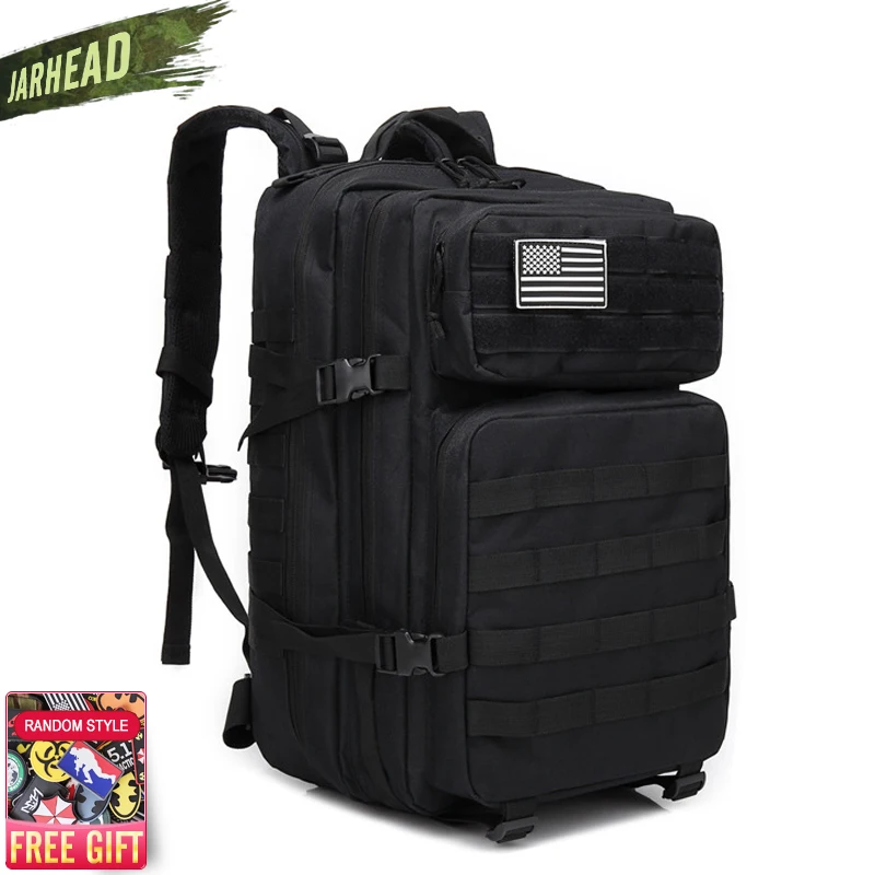 45 л военный тактический штурмовый рюкзак армейская облегченная модульная