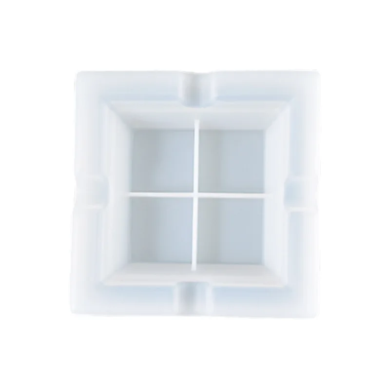 Простая декоративная пепельница для гостиной Настольная силиконовая форма