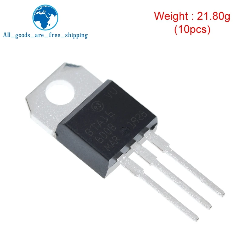 100 шт. BTA16 600B 600 Triac 600V 16A|triac 16a|triac bta16c c |