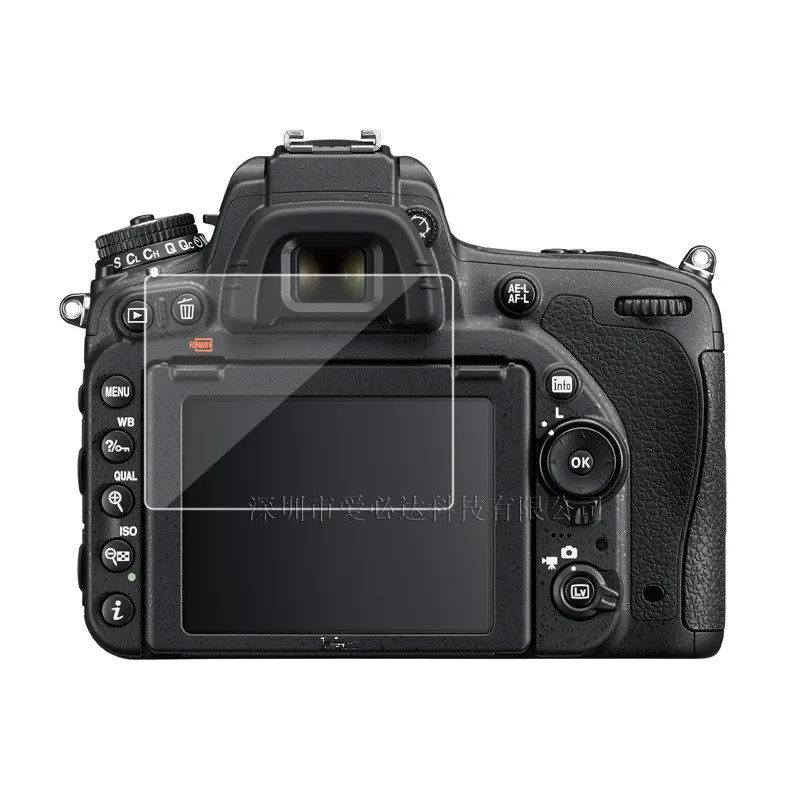 Закаленное стекло для камеры Nikon B500 D500 D600 D610 D750 D800 D810 D850 D90 D3000 D3100 D3200 2 шт. |
