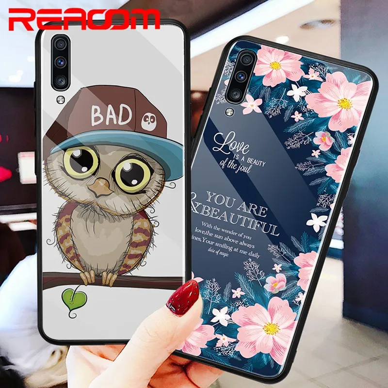 Стекло чехол для samsung Galaxy S10 S10E S9 S8 J4 J6 Plus Note 8 9 10 плюс M20 A10 A20 A30 A50 A70 A7 2018 чехол| |