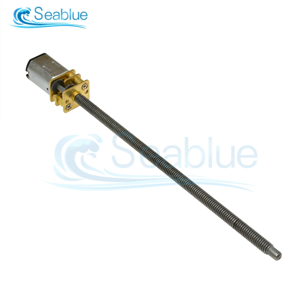 Мотор редуктор с металлическим редуктором 3 в 6 12 В постоянного тока GA12 N20 M4 * 100 30 60