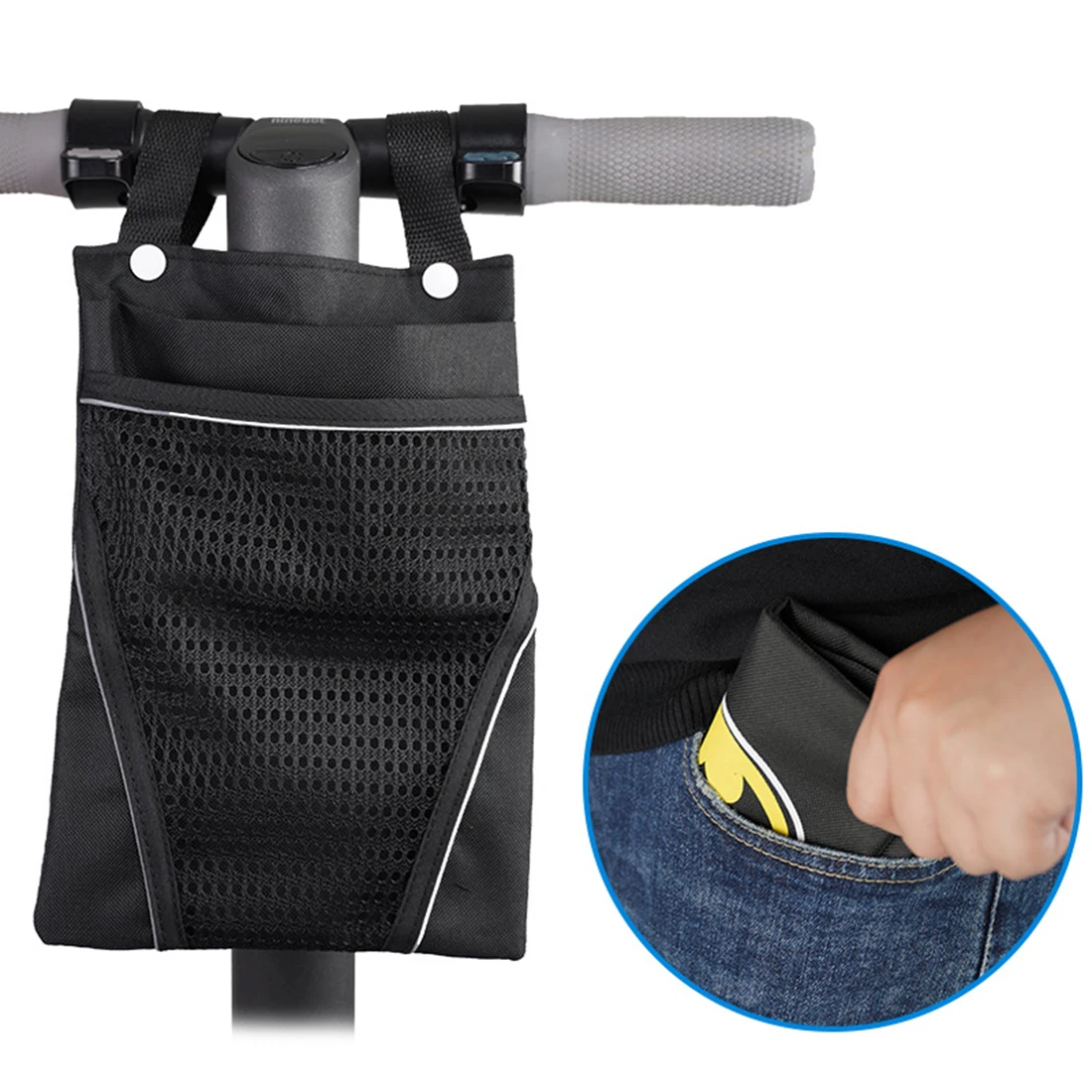 

Pouch Storage Bag Carrier Assembly E-Bicycle Water Bottle For Xiaomi Ninebot