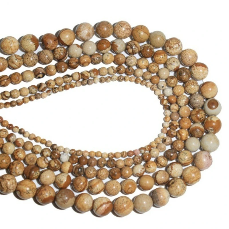 

Natural Beads Loose Spacer Jasper Bead for Jewelry Making
