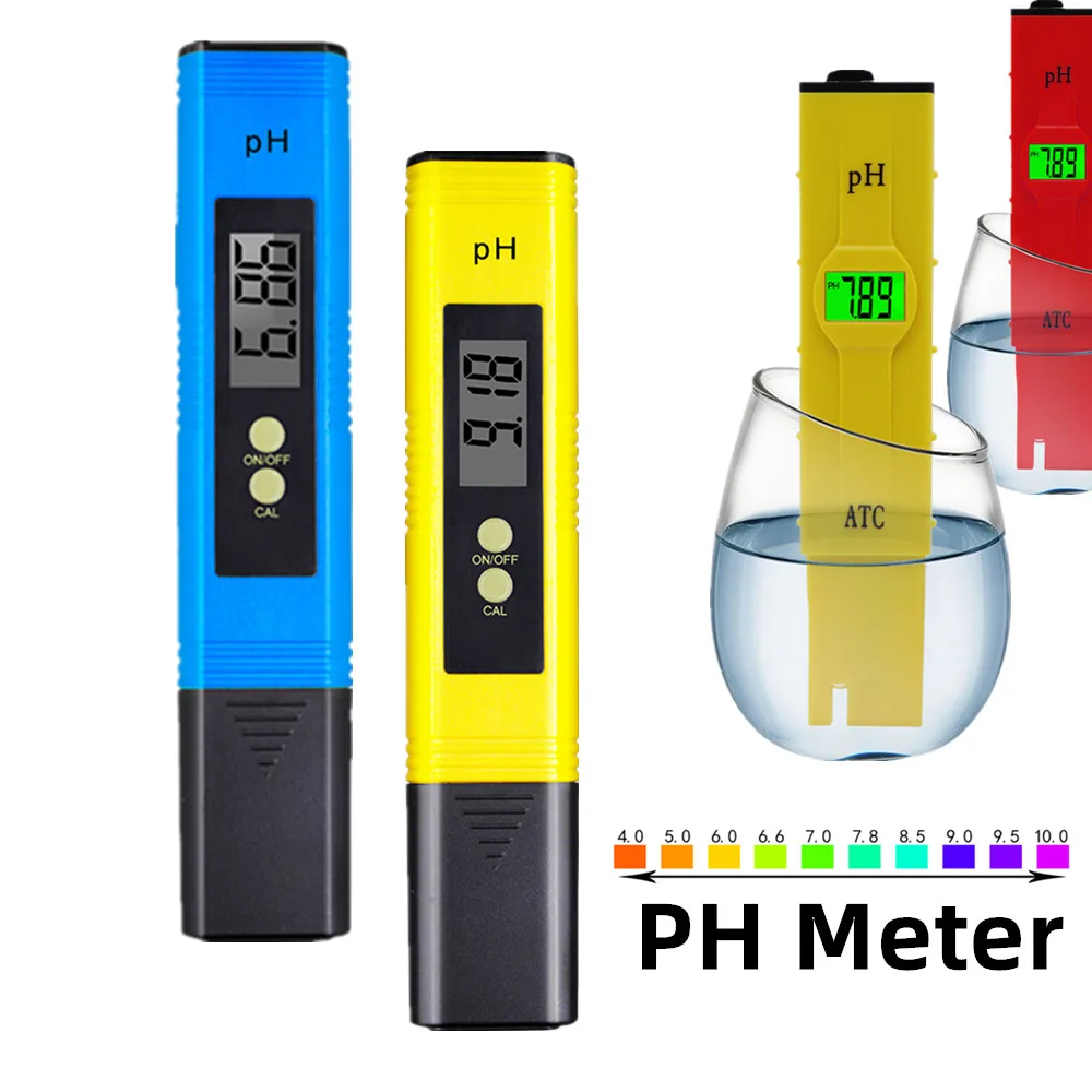

Digital PH Meter Accuracy 0.01PH Acidity Tester Aquarium Pool Water Quality Measure Automatic Calibration With Box Backlight