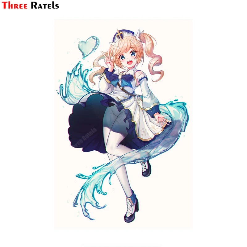 

Three Ratels A446 Barbara Genshin Impact Auto Anti Scratch Film Car Side Mirror Film Sticker Decor Fuel Tank Cap Protected