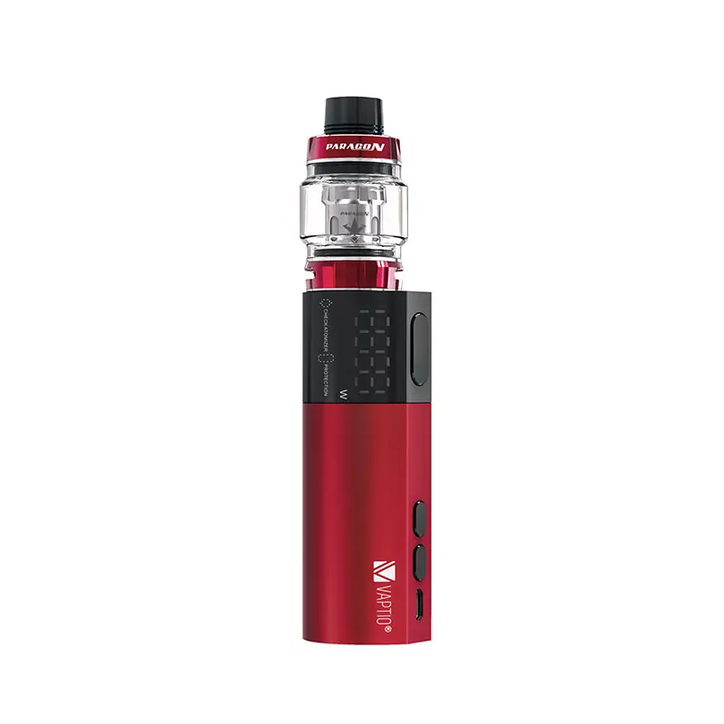 1 【Large емкость 8ML высокой мощности 100W 】Electronic сигареты Vaptio VEX 100 Vape комплект с 8 0 мл