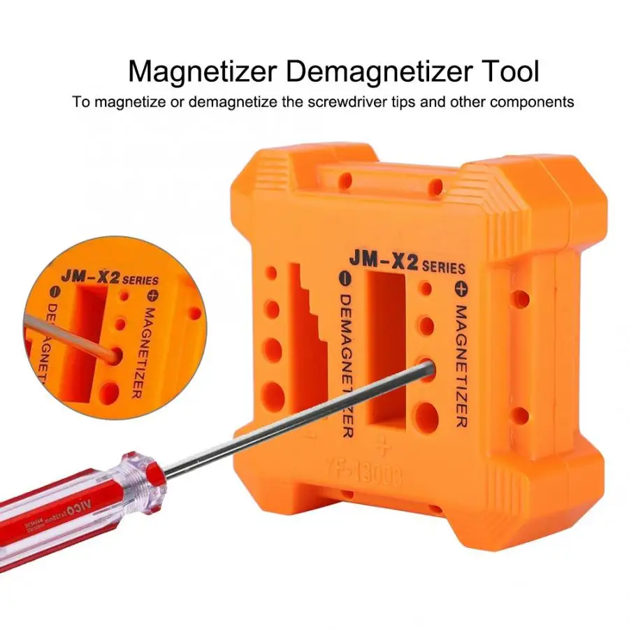 Для магнитного маленького инструмента устройство для размагничивания и