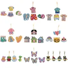 Брелок для алмазной живописи сделай сам, подвесное украшение в виде сумки, алмазная живопись особой формы, брелок для вышивки