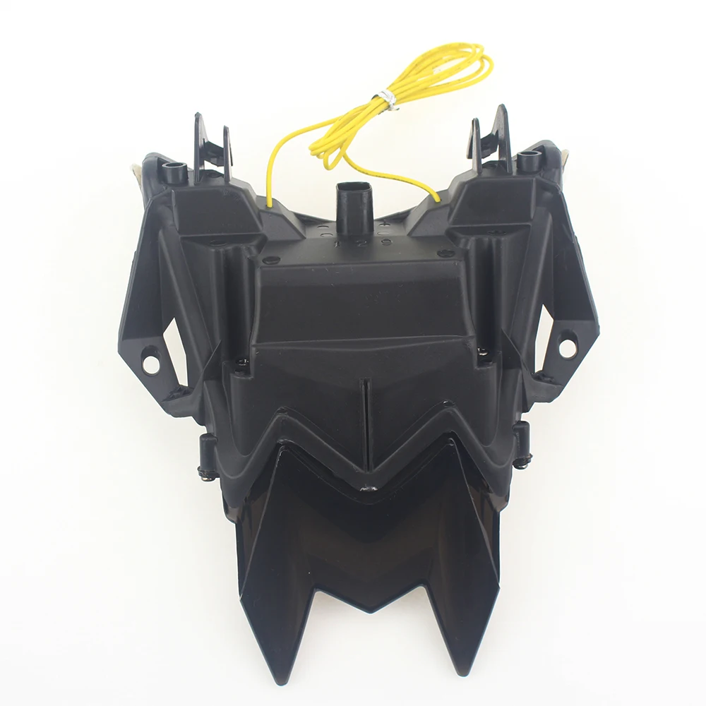 Мотоцикл светодиодный тормозной фонарь светильник Интегрированный сигнал