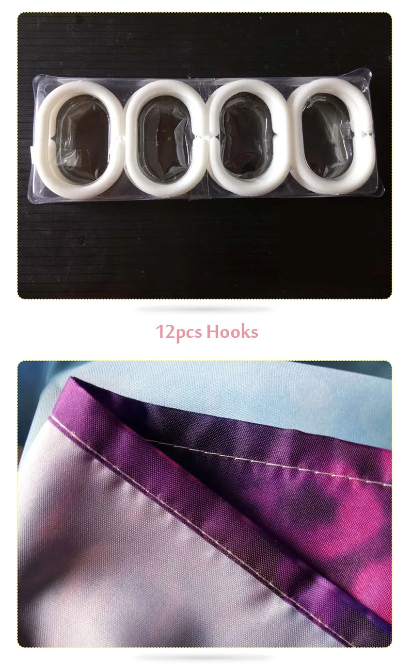 Новогодняя занавеска для душа Рождественская шапка с кошкой и собакой