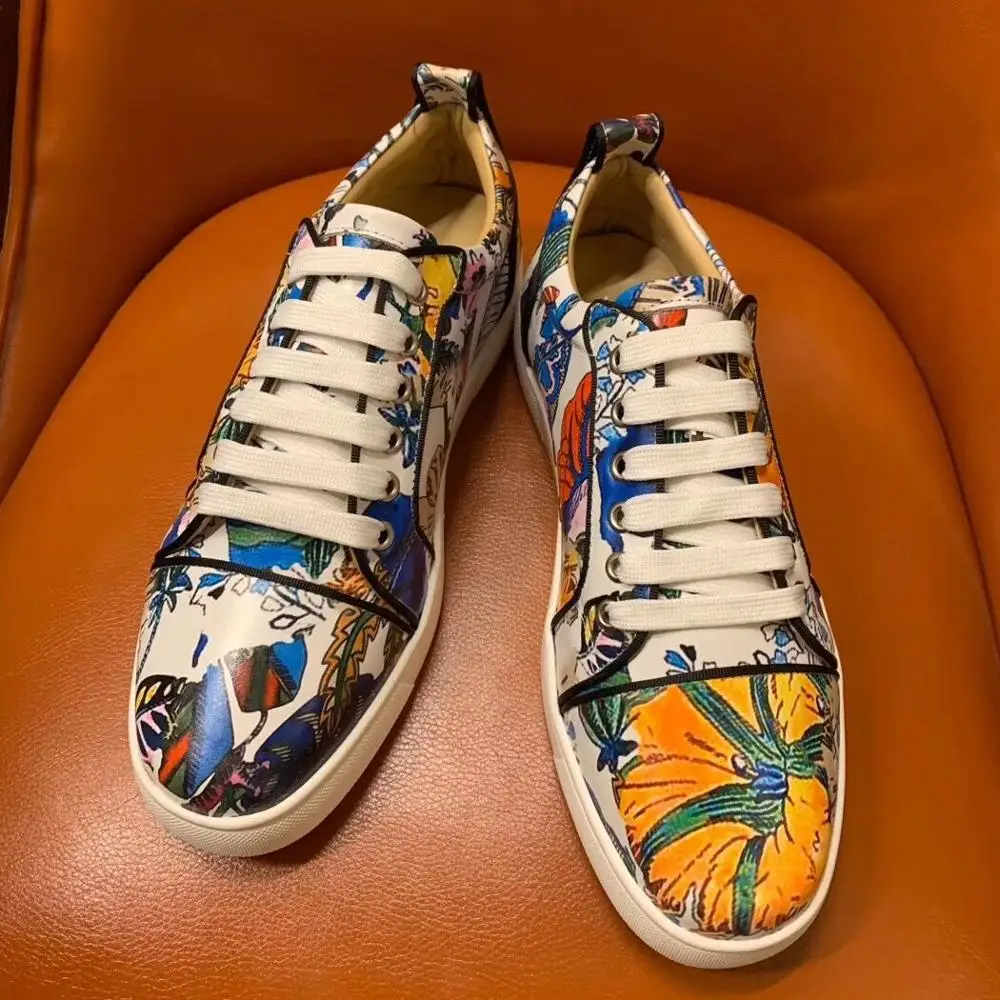 2022 Fashion Luxury brand Men designer Shoes Casual Loafers New Big Size 35-48 Lace up shoes Moccasins Suede Leather | Обувь