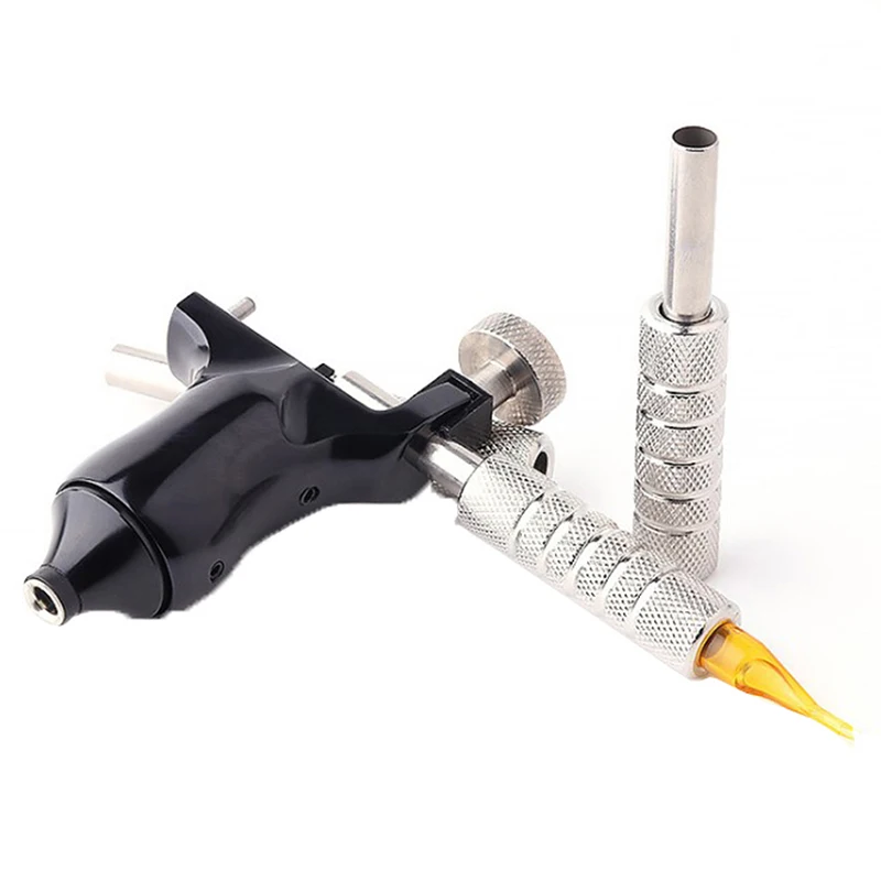 

Self Locking Aluminum Alloy Tattoo Machine Supply Handle Grips Tube Back Tube 14.6mm Auto-Lock Silver Tattoo Tools