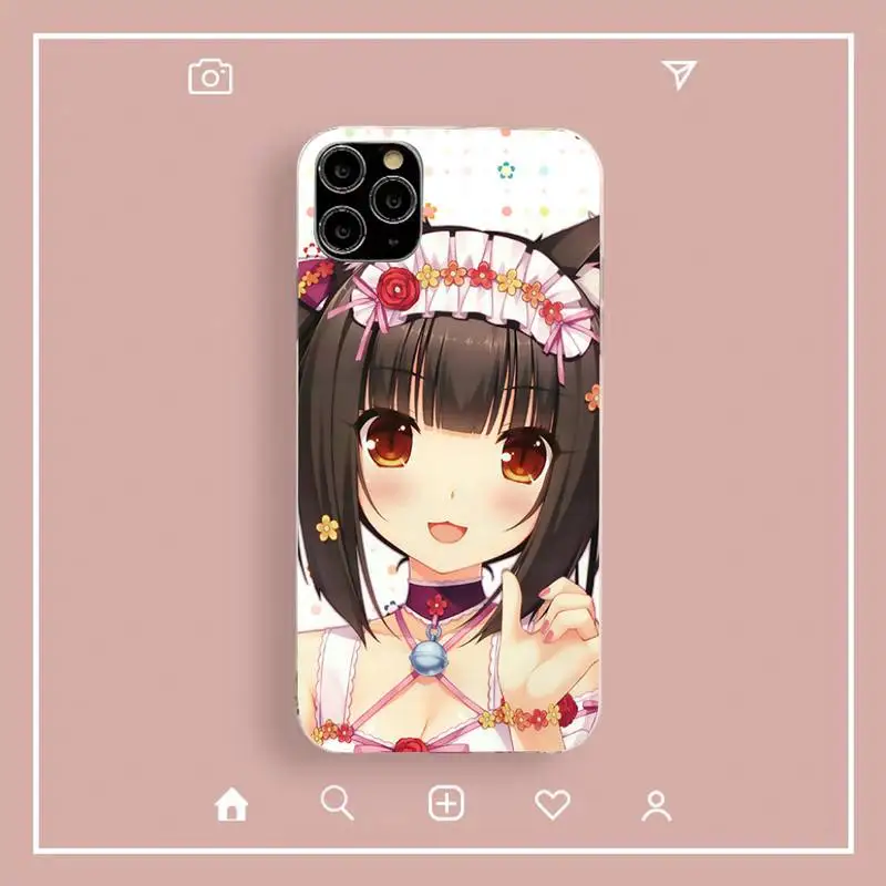 TOPLBPCS Nekopara Chocola чехол для телефона iPhone 11 12 13 mini pro XS MAX 8 7 6 6S Plus X 5S SE 2020 XR | Мобильные