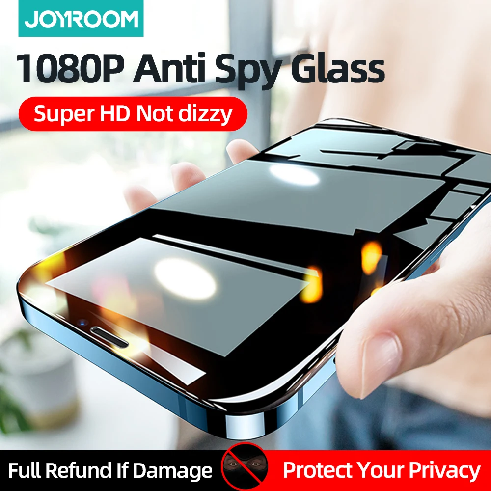 

Privacy Screen Protector for iPhone 12 11 Pro X XR XS Max Anti-Scratch Anti Spy Anti Peep Tempered Glass Film with Install Tool