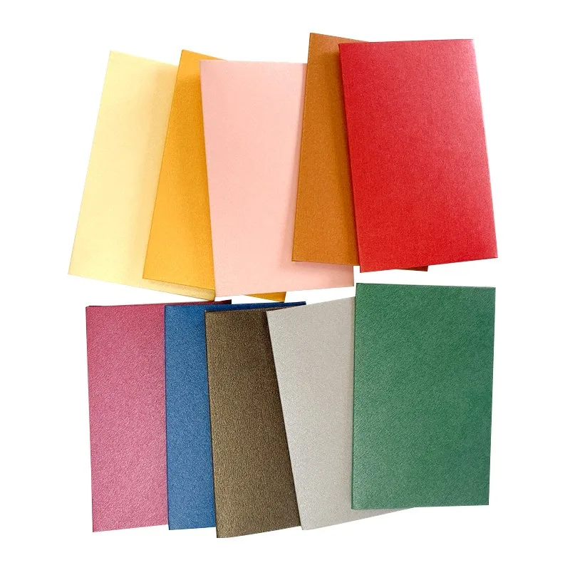 

Free shipping 100pcs 90*60mm Candy color mini hard cardboard semi-circular flip envelope