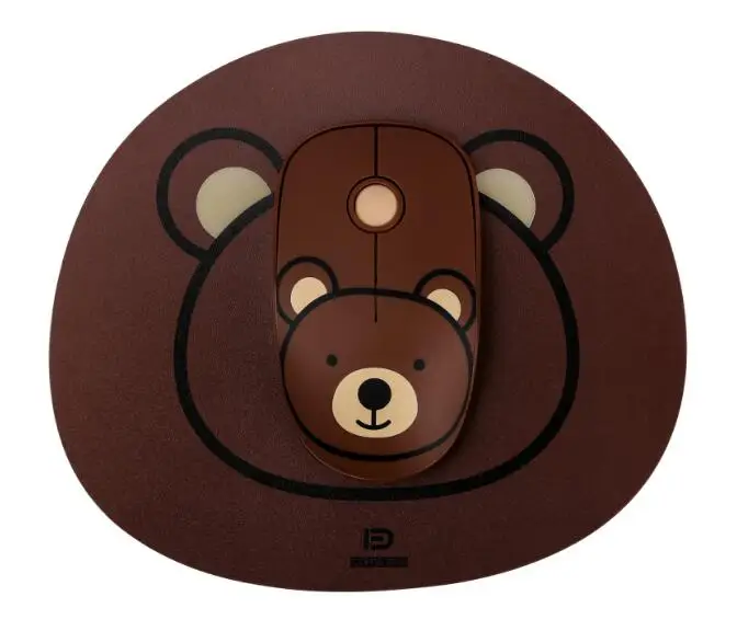 Mouse and pad Симпатичная Бесшумная беспроводная мышь и коврик 2,4 ГГц для девочек/детей, качественная оптическая мышь Ergonom для ноутбука/компьютера с usb-портом - Цвет: Mouse and pad