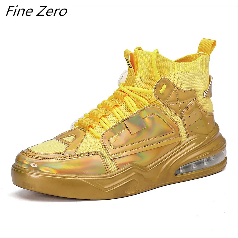 

Мужские ботинки с высоким берцем, повседневная обувь для студентов, весна-осень, спортивные ботинки, мужские кроссовки, мужские зимние боти...