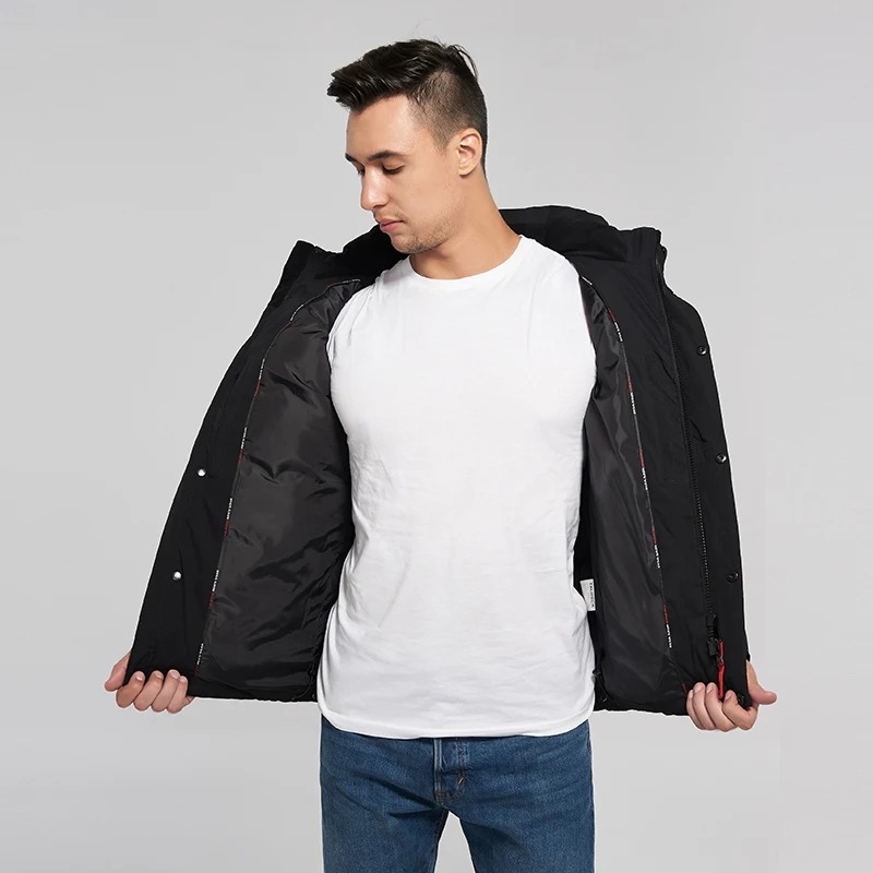 2020 Зимняя Мужская Куртка Мужское Зимнее Пальто Толстая Теплая С Капюшоном Зима