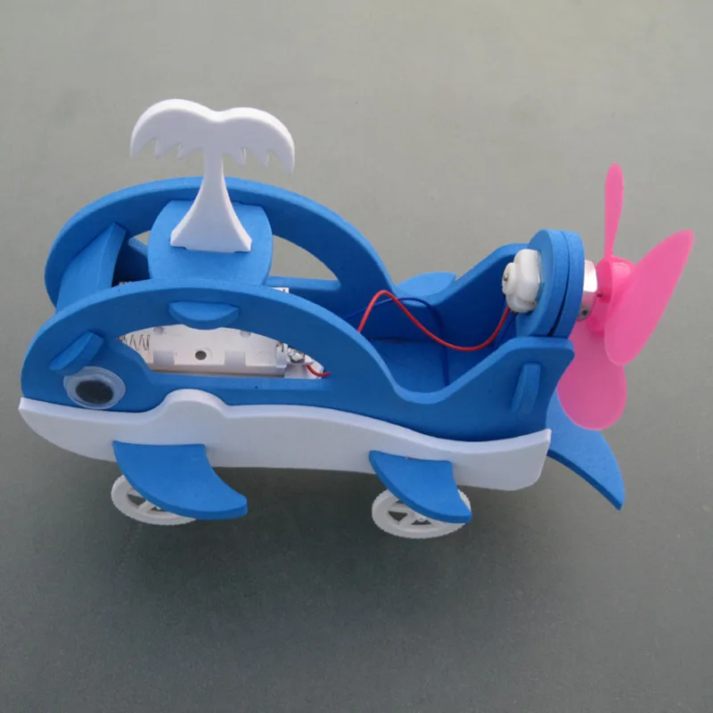 DIY Orcas Robot Model Kits Kids STEM Science Experiment Toys Electric Educational Toy Physics Experiments | Игрушки и хобби