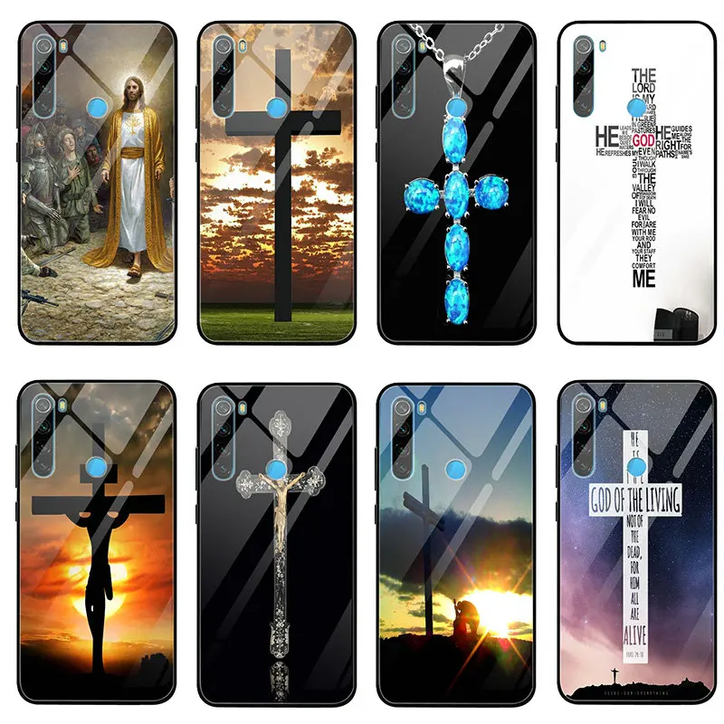 Чехол для телефона из закаленного стекла Xiaomi Redmi Note 4 4X 5A 5S 6X 7 7A 8 8A 9 SE A1 A2 Lite Plus