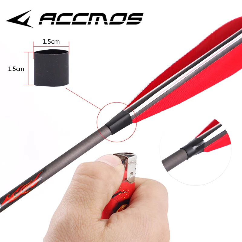 Термоусадочная трубка из бамбука для стрельбы лука 60 шт.|carbon arrow|arrow tubearrow carbon |