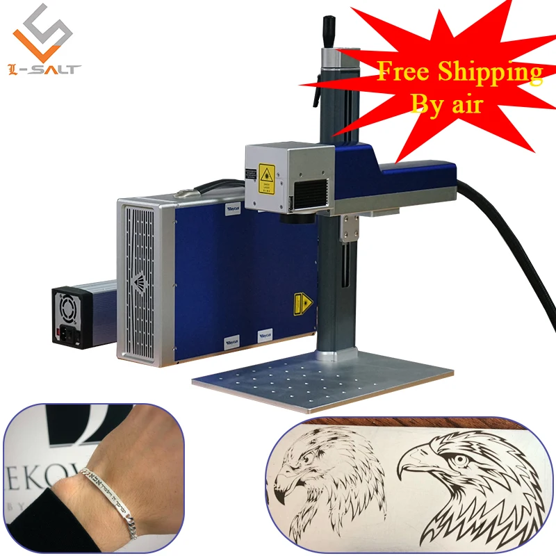 Stainless steel laser engraving machine fiber laser marking machine color marking