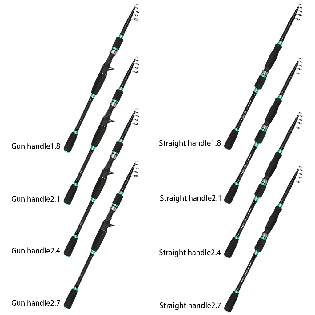 

Удочка из углеродного волокна, профессиональная телескопическая, набор для морской и пресной воды, для ловли окуня, форели