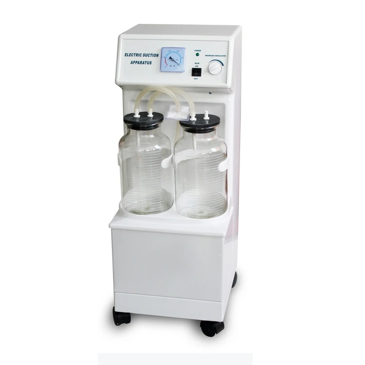

Custom portable Medical Electric suction Suction Machine with double jar