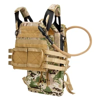 outdoor jpc2 0 military hunting airsoft vest large capacity molle system tactical training suit combination water bag backpack