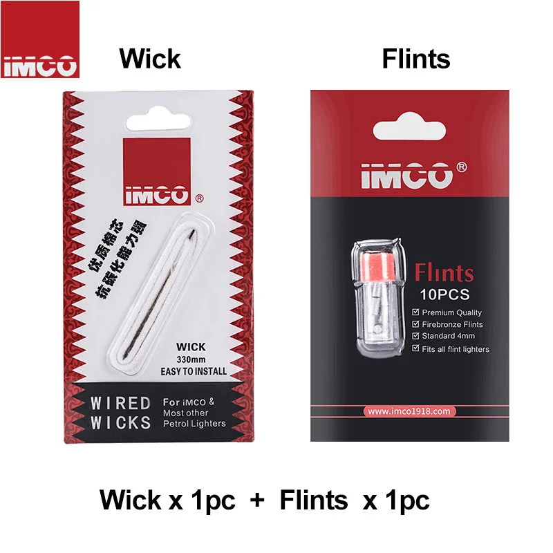 1pc Зажигалки не Zippozorro флинты и фитиль для сигаретных зажигалок Zippo и любых масляных бензиновых зажигалок - Color: 1pc