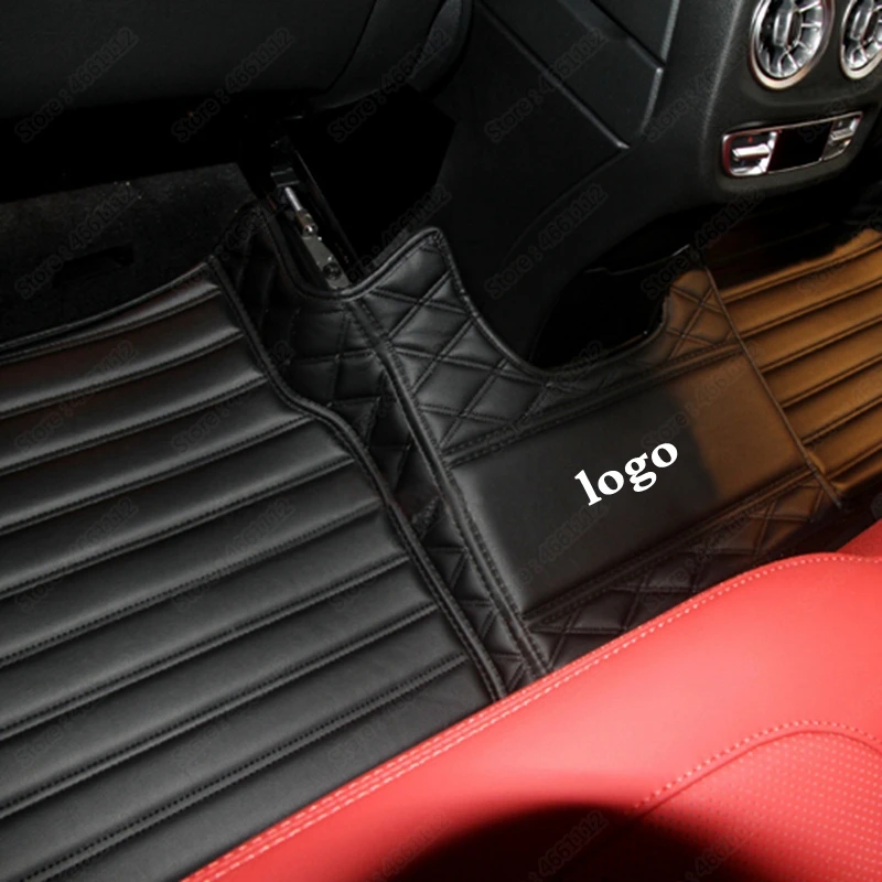 Роскошные кожаные автомобильные коврики подходят для BMW X7 G07 X7M F94 6/7 мест 2019-2020