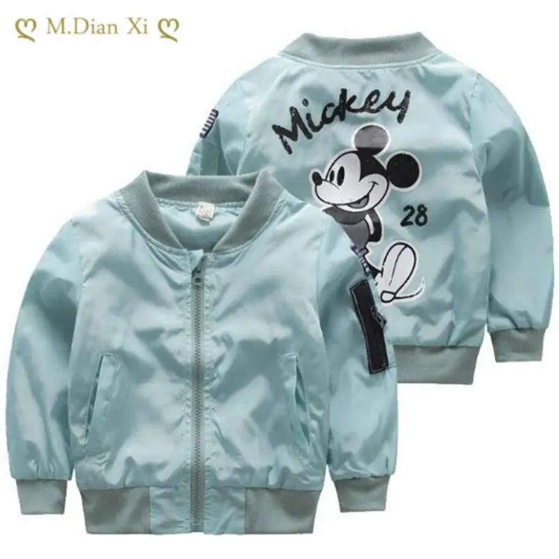 2021 детская одежда с Микки и Минни Одежда Сезон весна осень Куртка для мальчиков