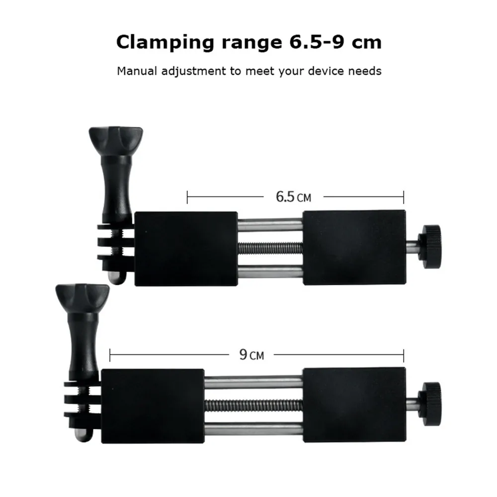 

Live Mobile Phone Holder Aluminum Alloy Sports Camera Clip Vlog Accessories for Gopro I phone 12pro Max