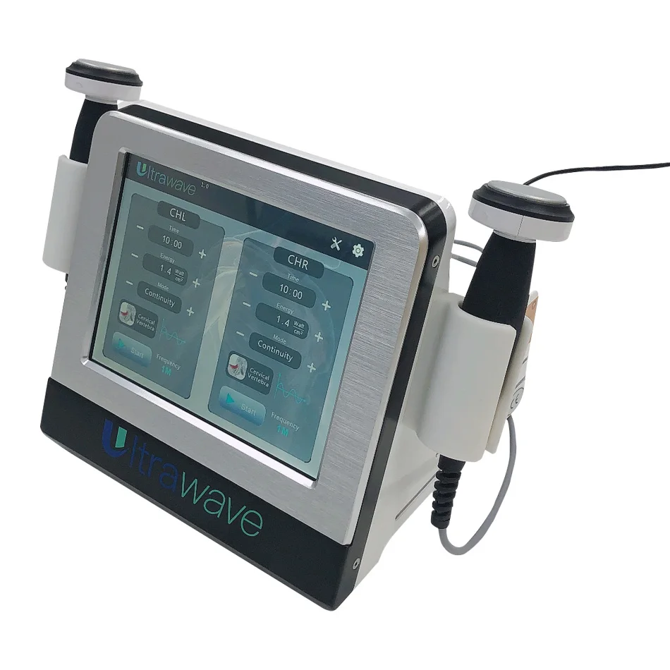 

Ultrasound Shockwave Machine Physiotherapy for Pain Relief with 2 Ultrawave Handles