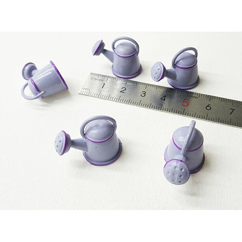

1/12 Dollhouse Miniature Watering Can Handicrafts Model Dollhouse Decoration White Dollhouse Accessories Classic Baby Toys
