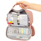 Пенал Школьный для детей, большой карандаши для холста, милый двухслойный чехол для карандашей, школьные принадлежности для студентов